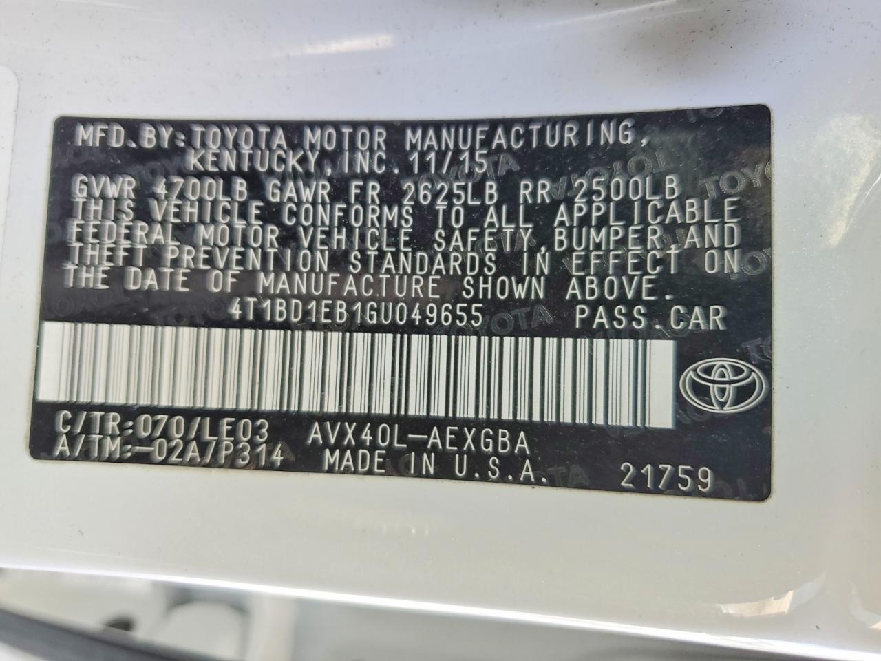Toyota Avalon Xle Premium