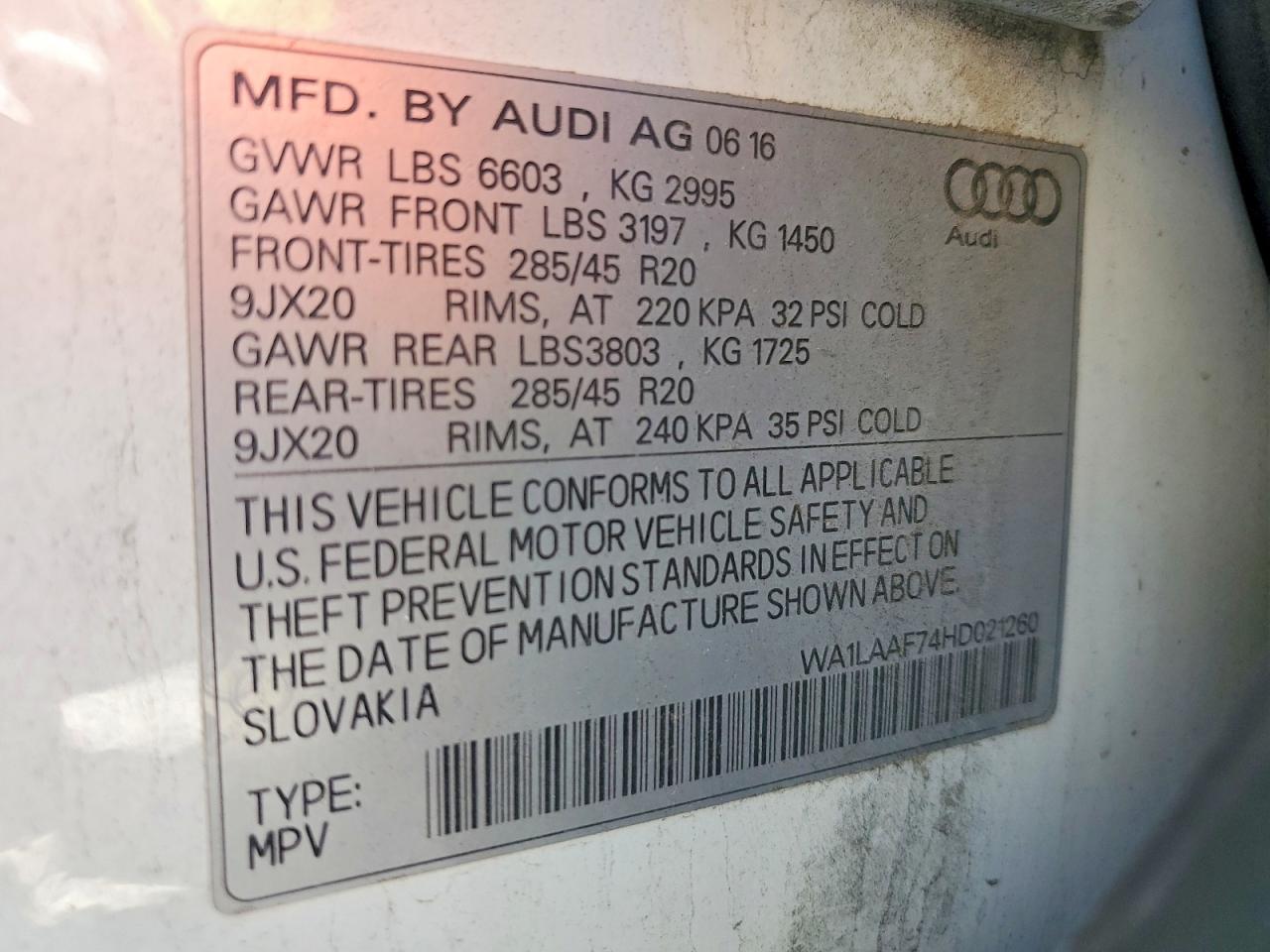 Audi Q7 Premium Plus