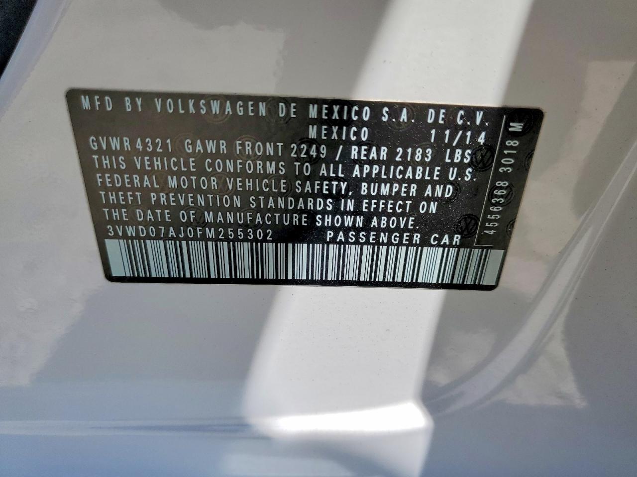 Volkswagen Jetta Se