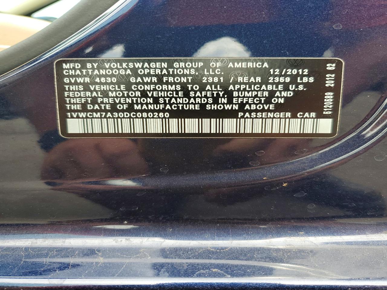 Volkswagen Passat Sel