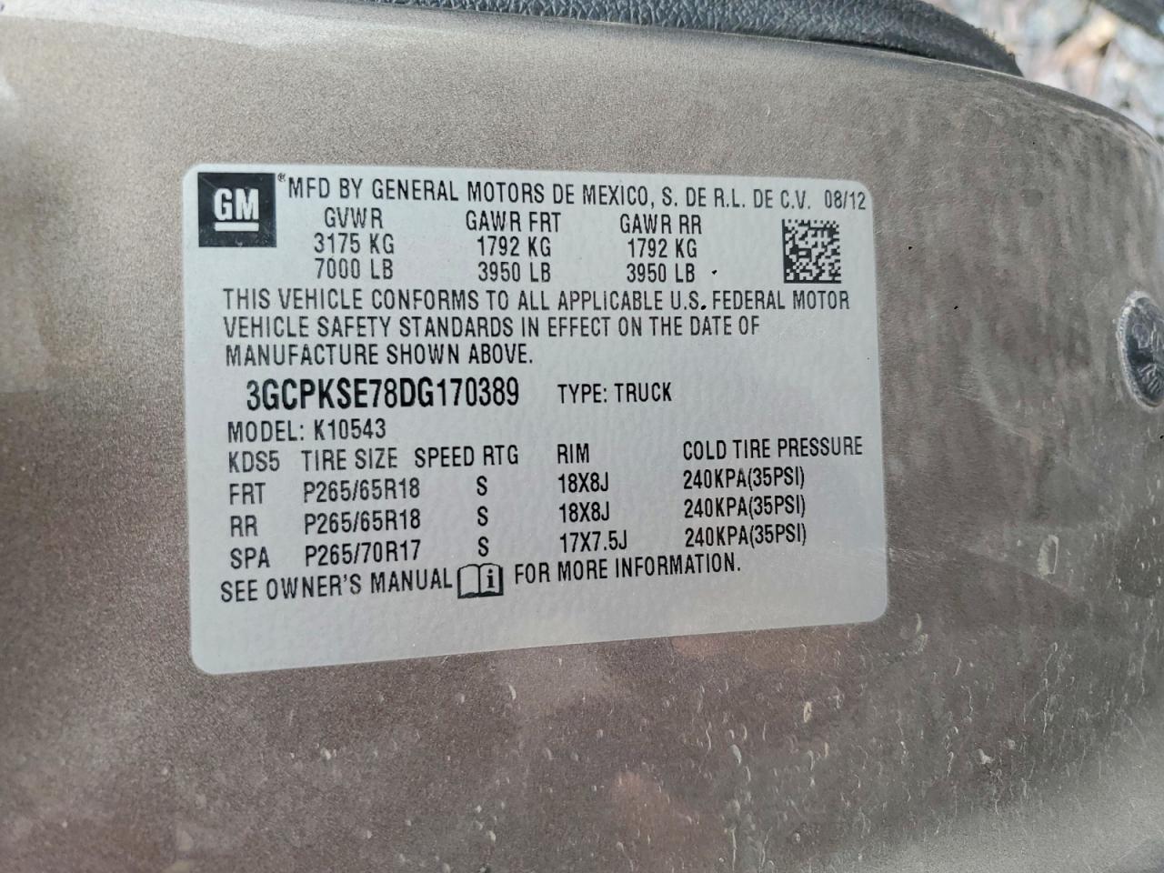 Chevrolet Silverado K1500 Lt