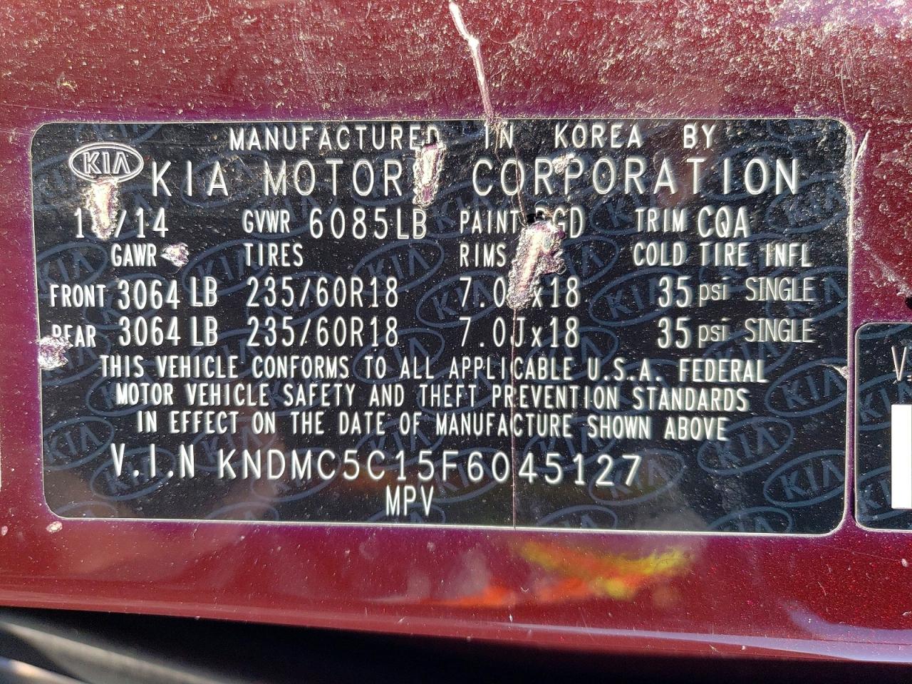 Kia Sedona Ex
