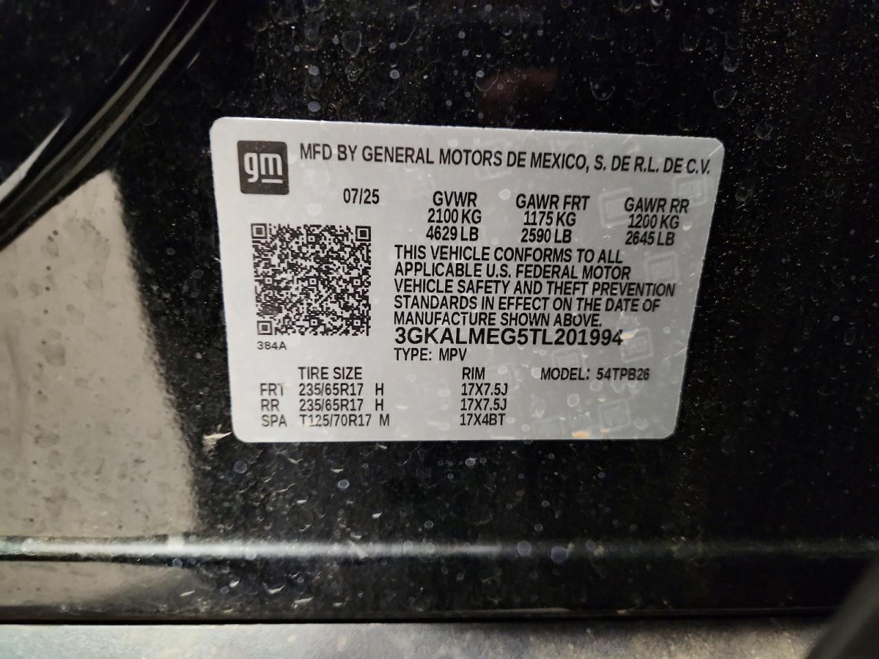 GMC Terrain Elevation
