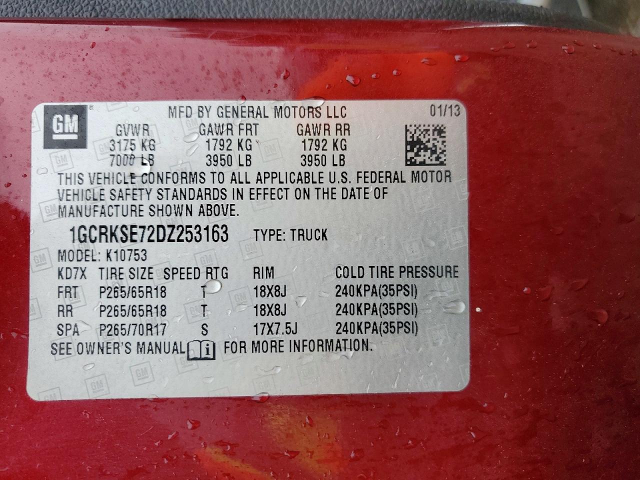 Chevrolet Silverado K1500 Lt