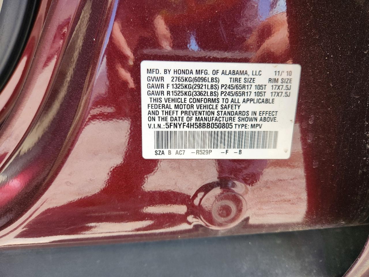 Honda Pilot Exl