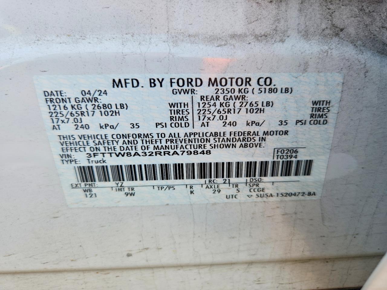 Ford Maverick Xl
