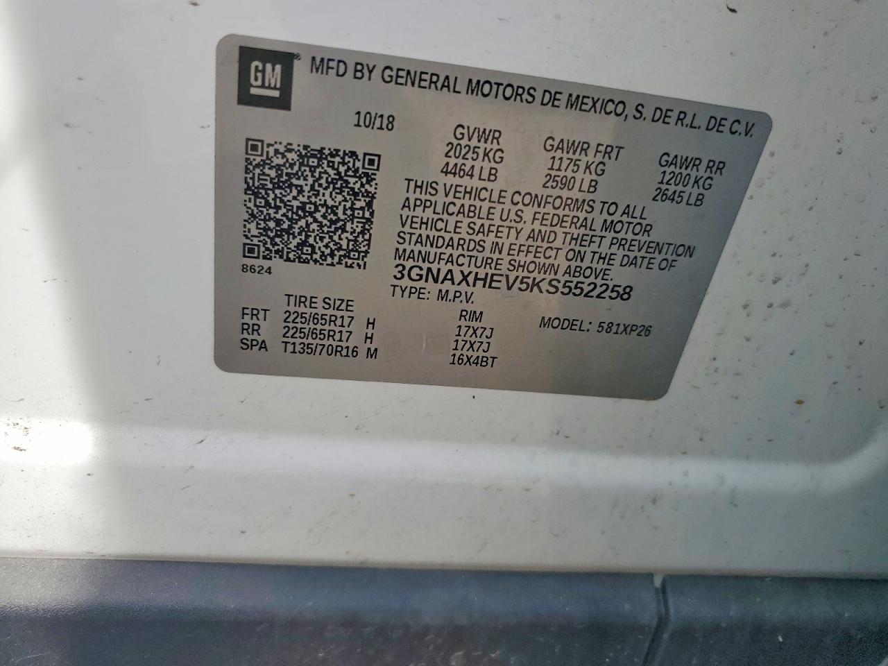 Chevrolet Equinox Ls