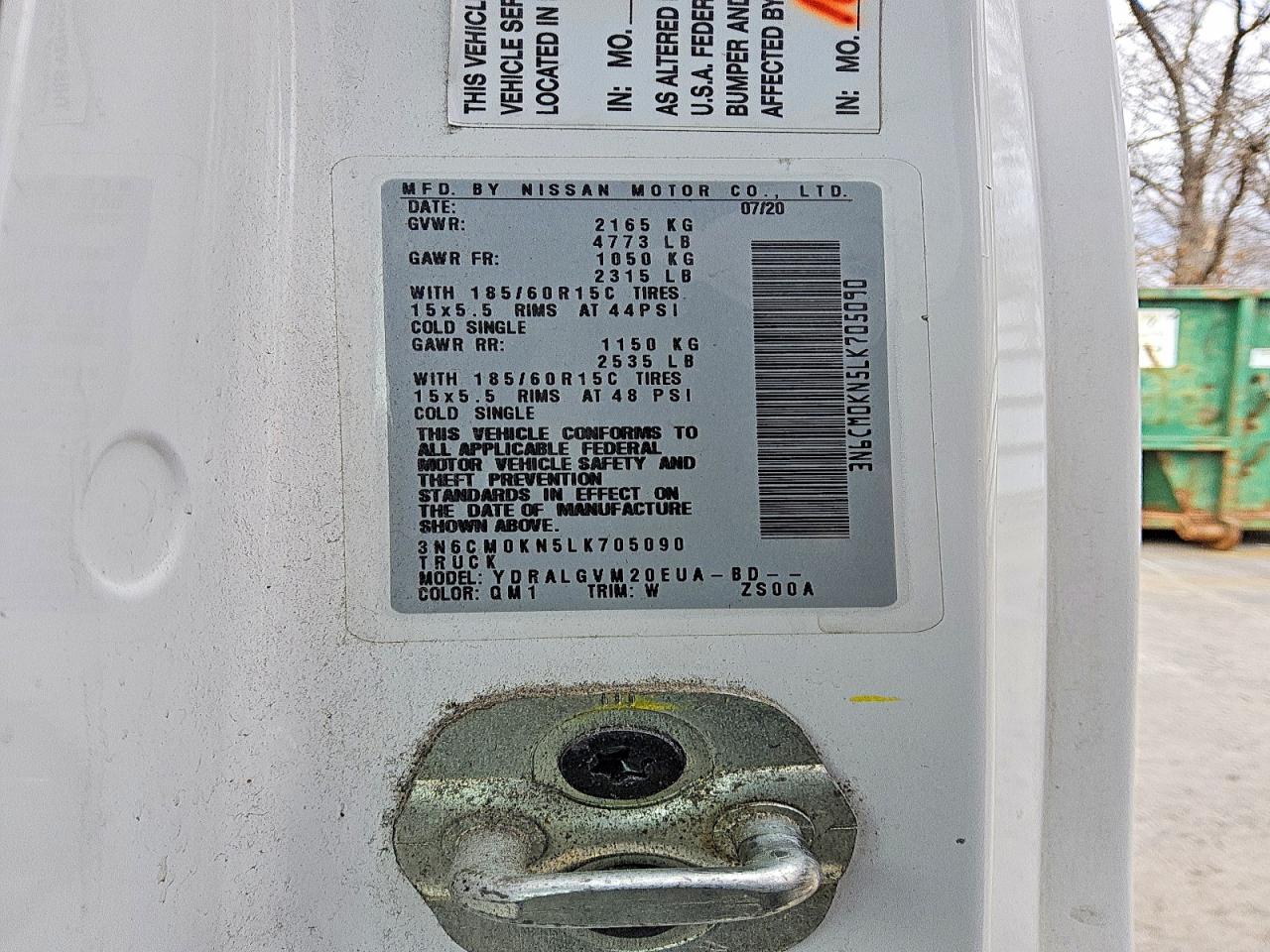 Nissan Nv Sv