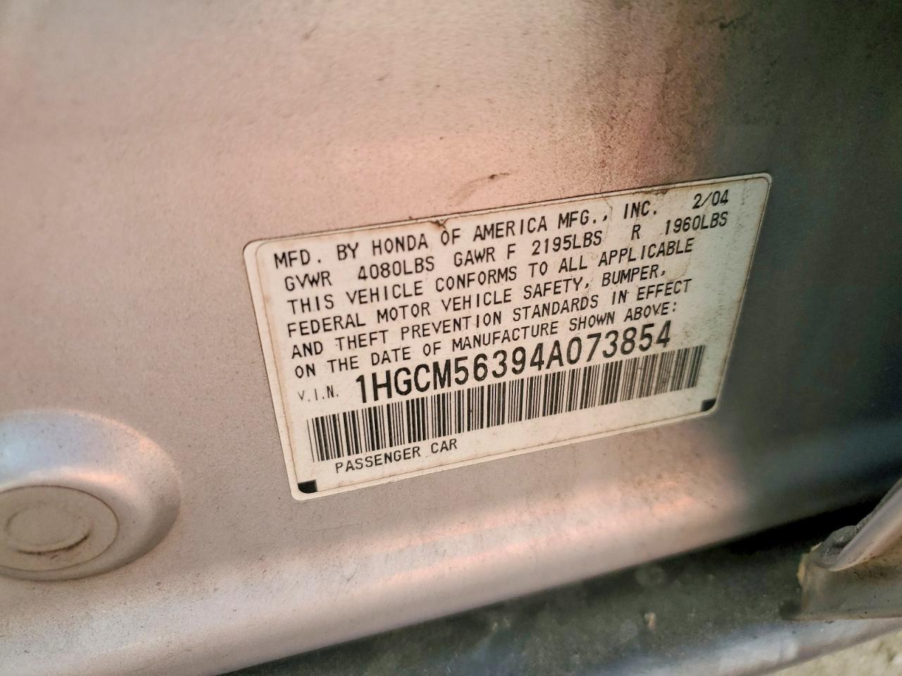 Honda Accord Lx
