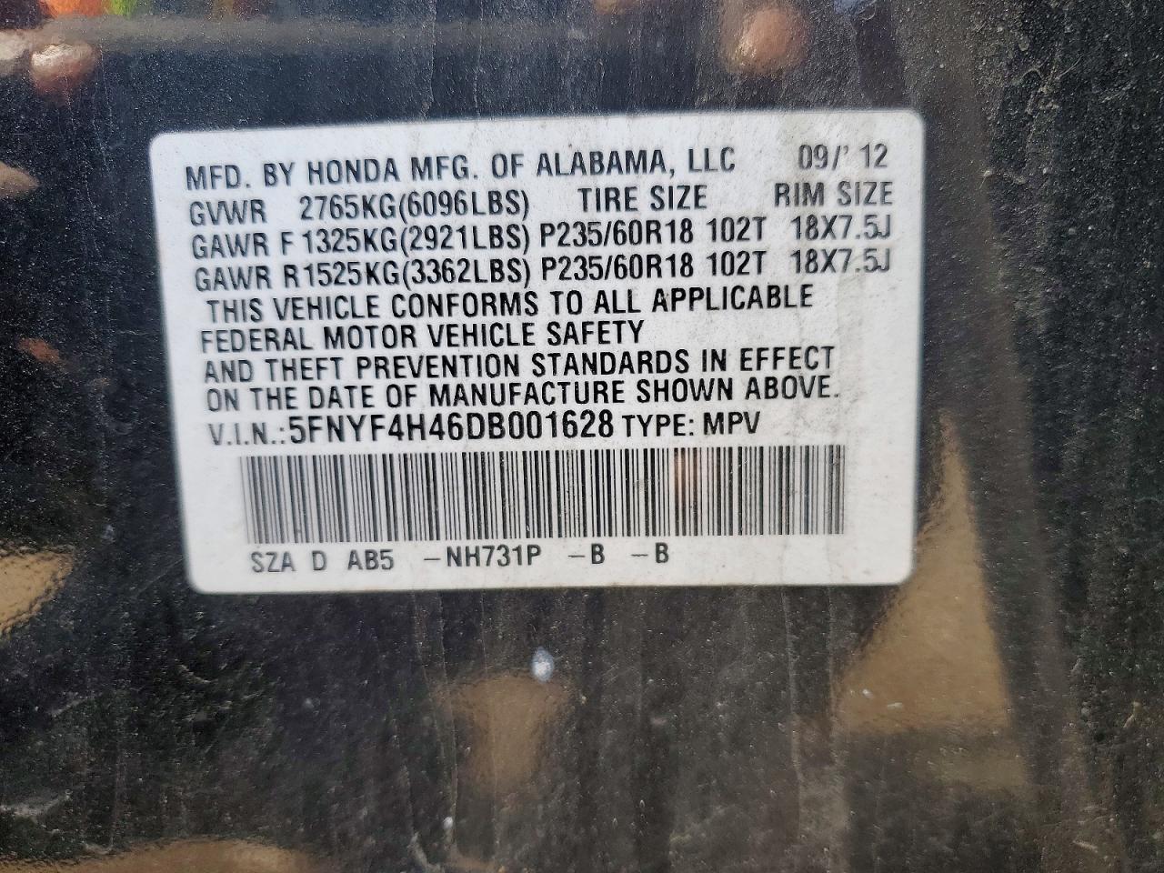 Honda Pilot Ex