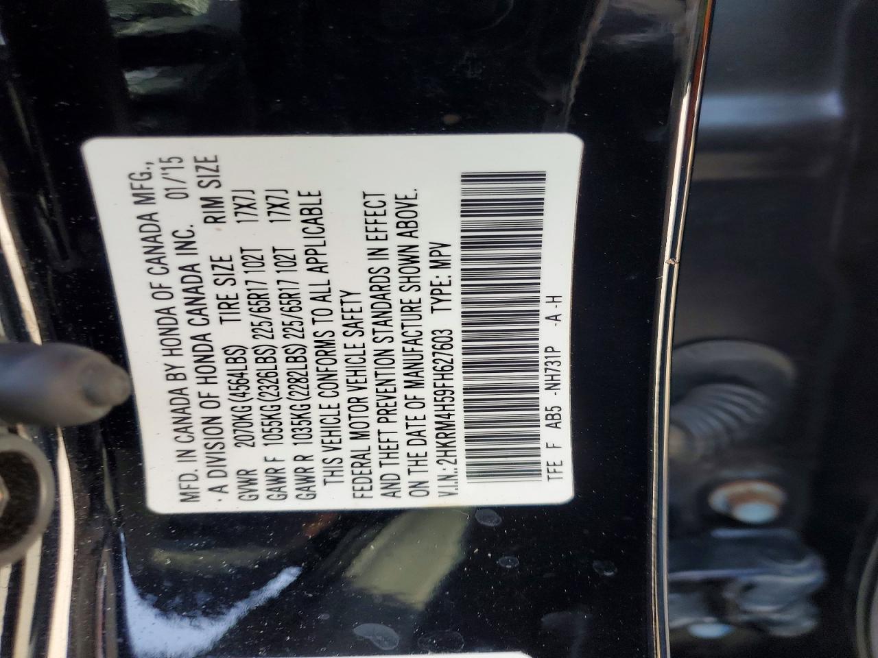 Honda Crv Ex