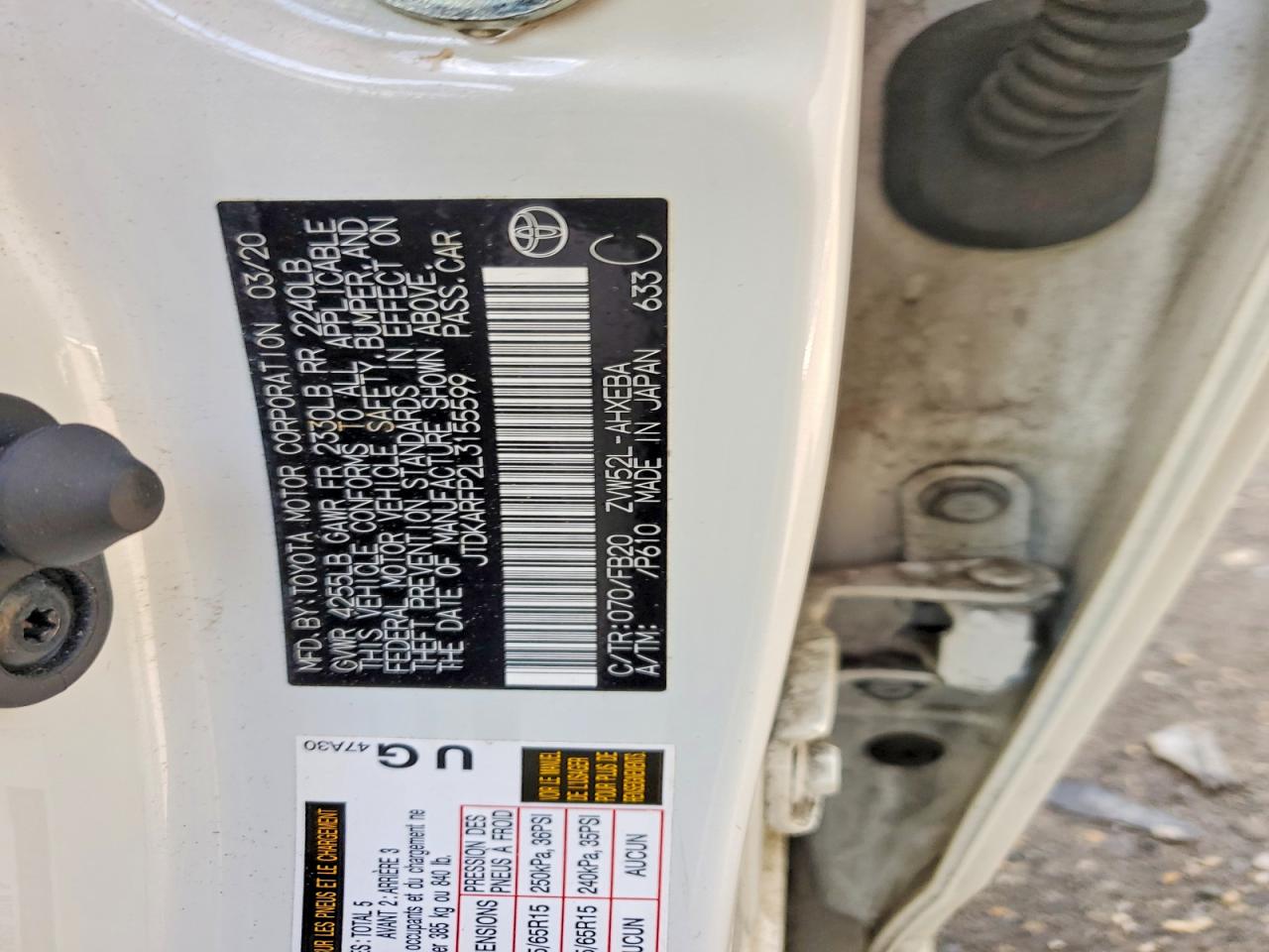Toyota Prius Le