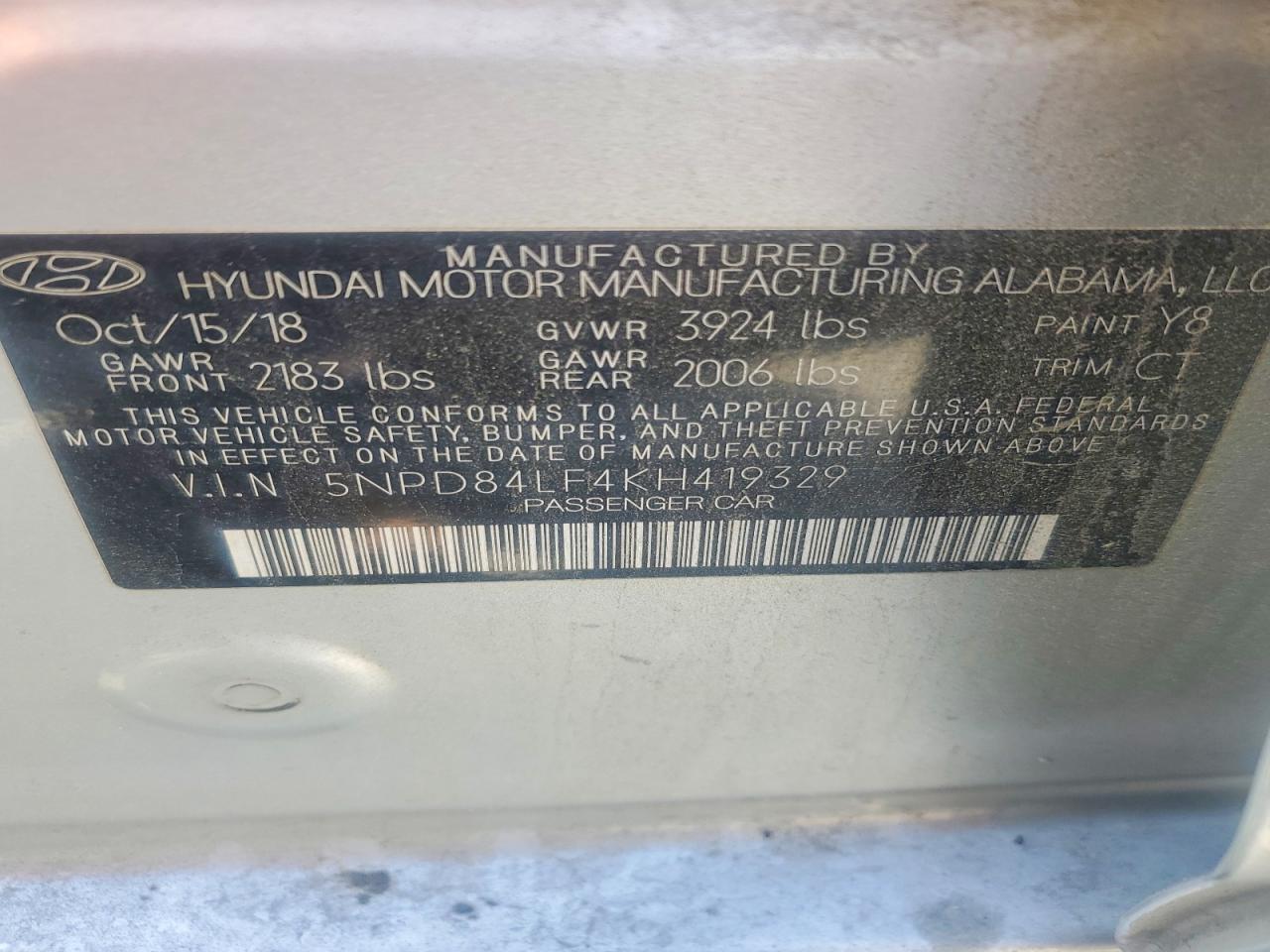 Hyundai ELANTRA Sel
