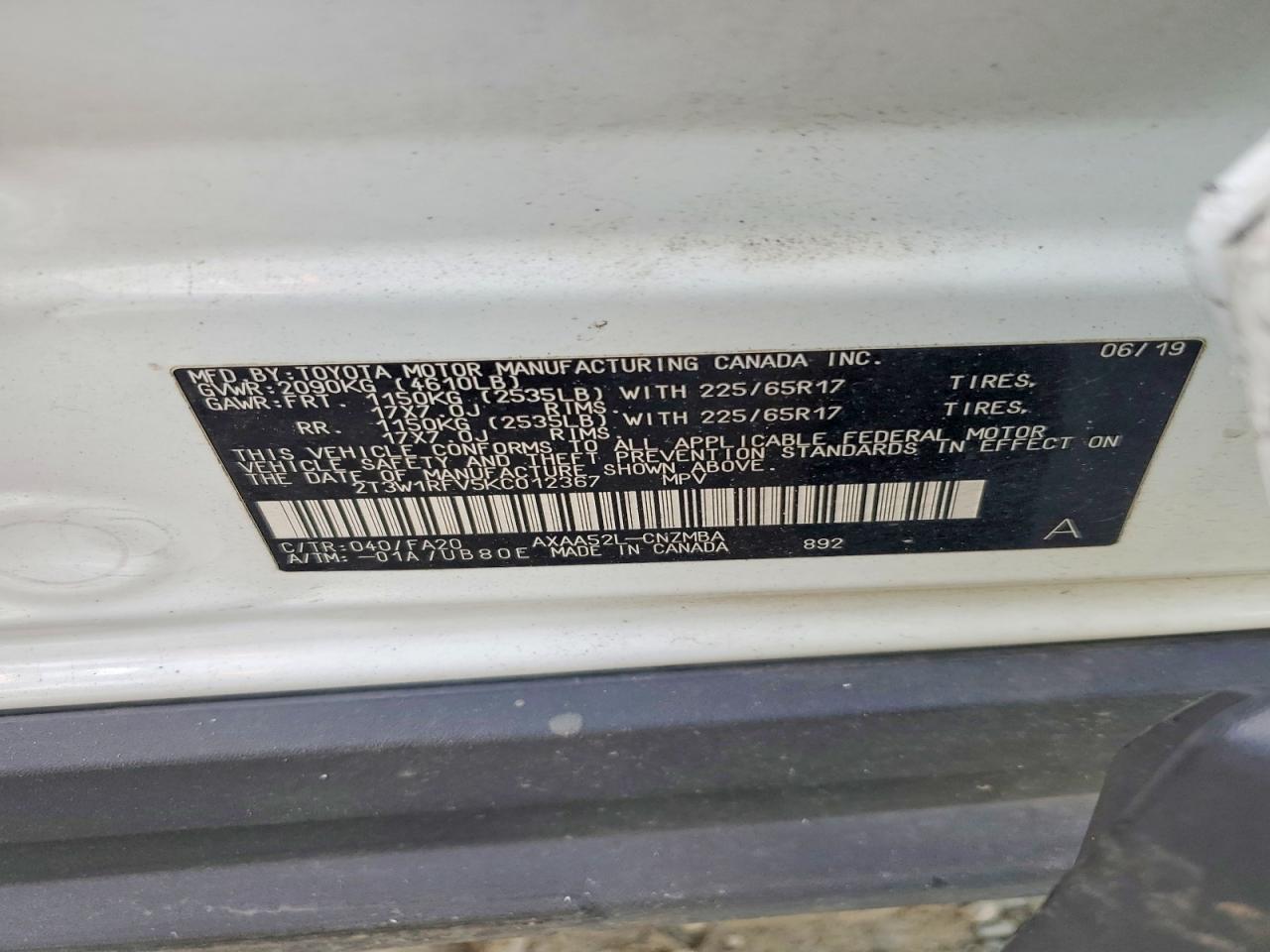 Toyota RAV4 Xle