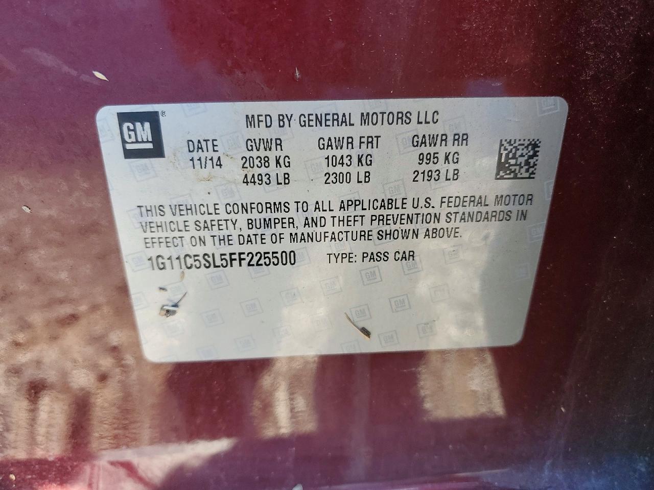 Chevrolet Malibu 1lt