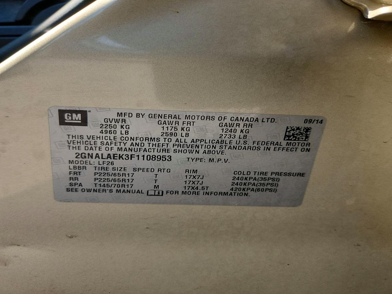 Chevrolet Equinox Ls