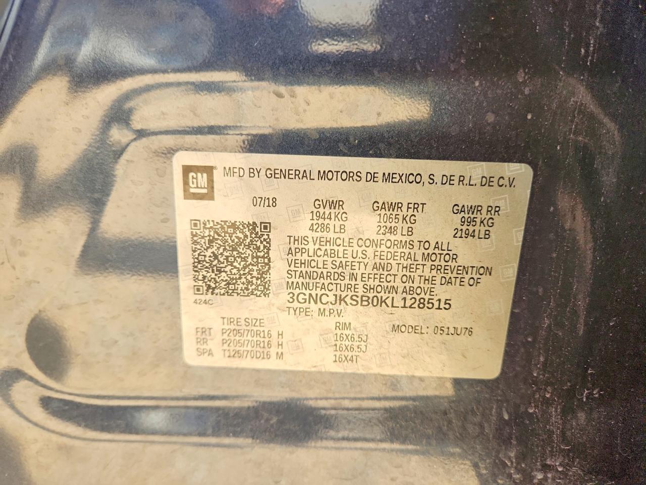 Chevrolet Trax Ls