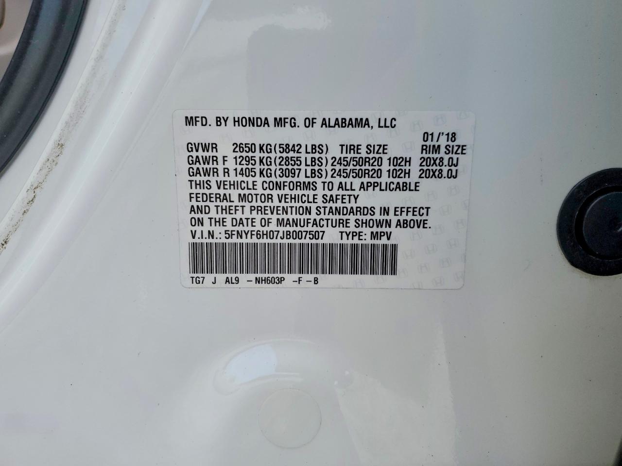 Honda Pilot Elite