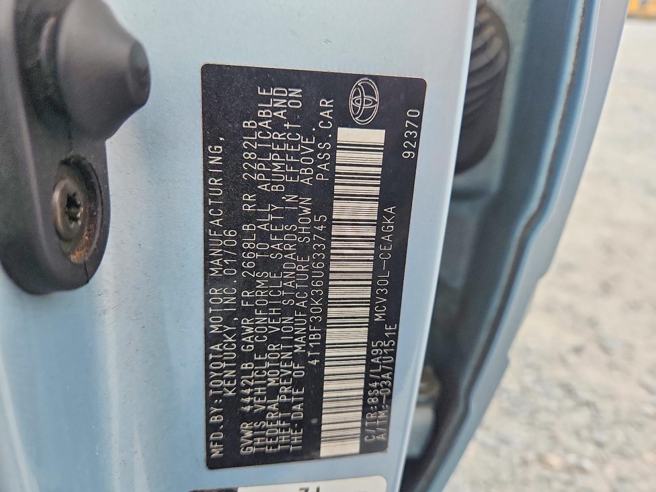 Toyota Camry Xle V6