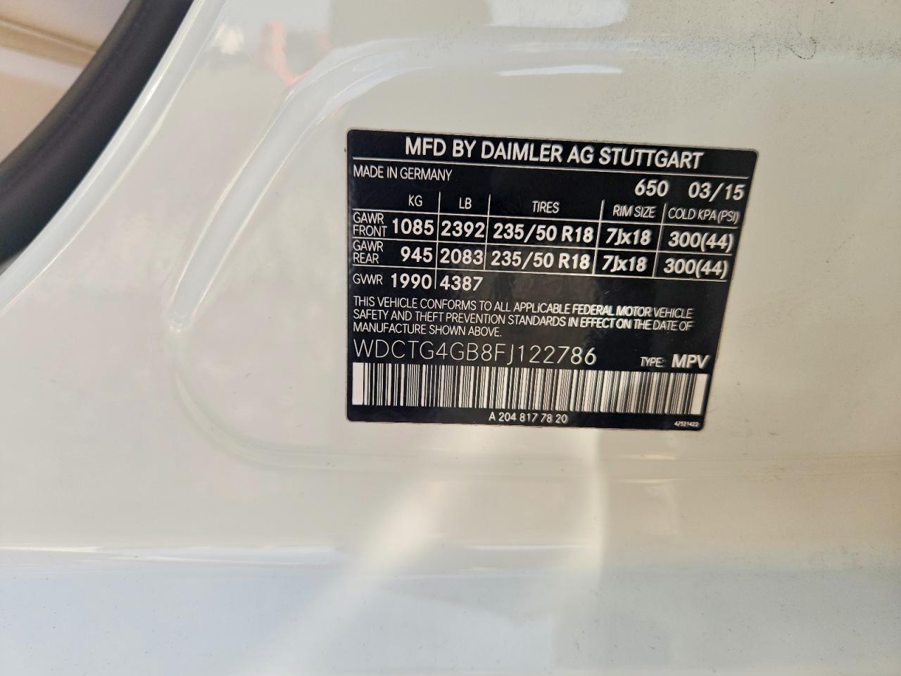Mercedes-Benz GLA 250 4matic