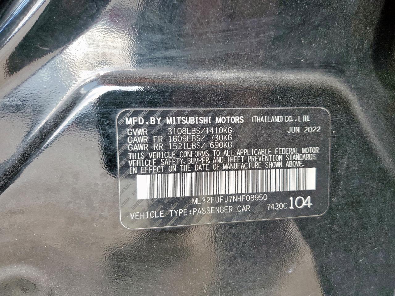 Mitsubishi Mirage G4 Es