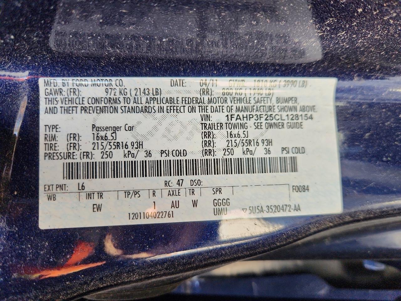 Ford Focus Se