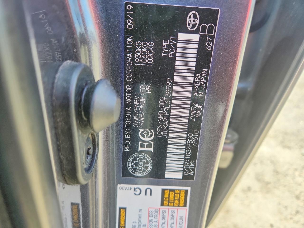 Toyota Prius Le