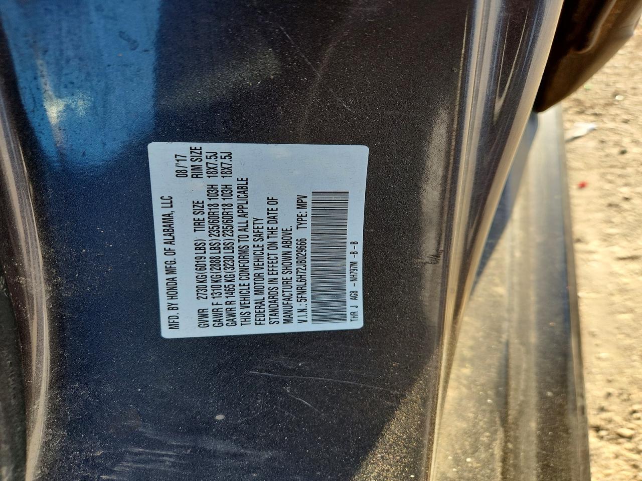 Honda Odyssey Exl