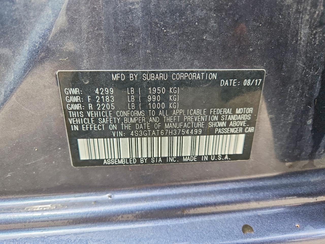 Subaru Impreza Limited