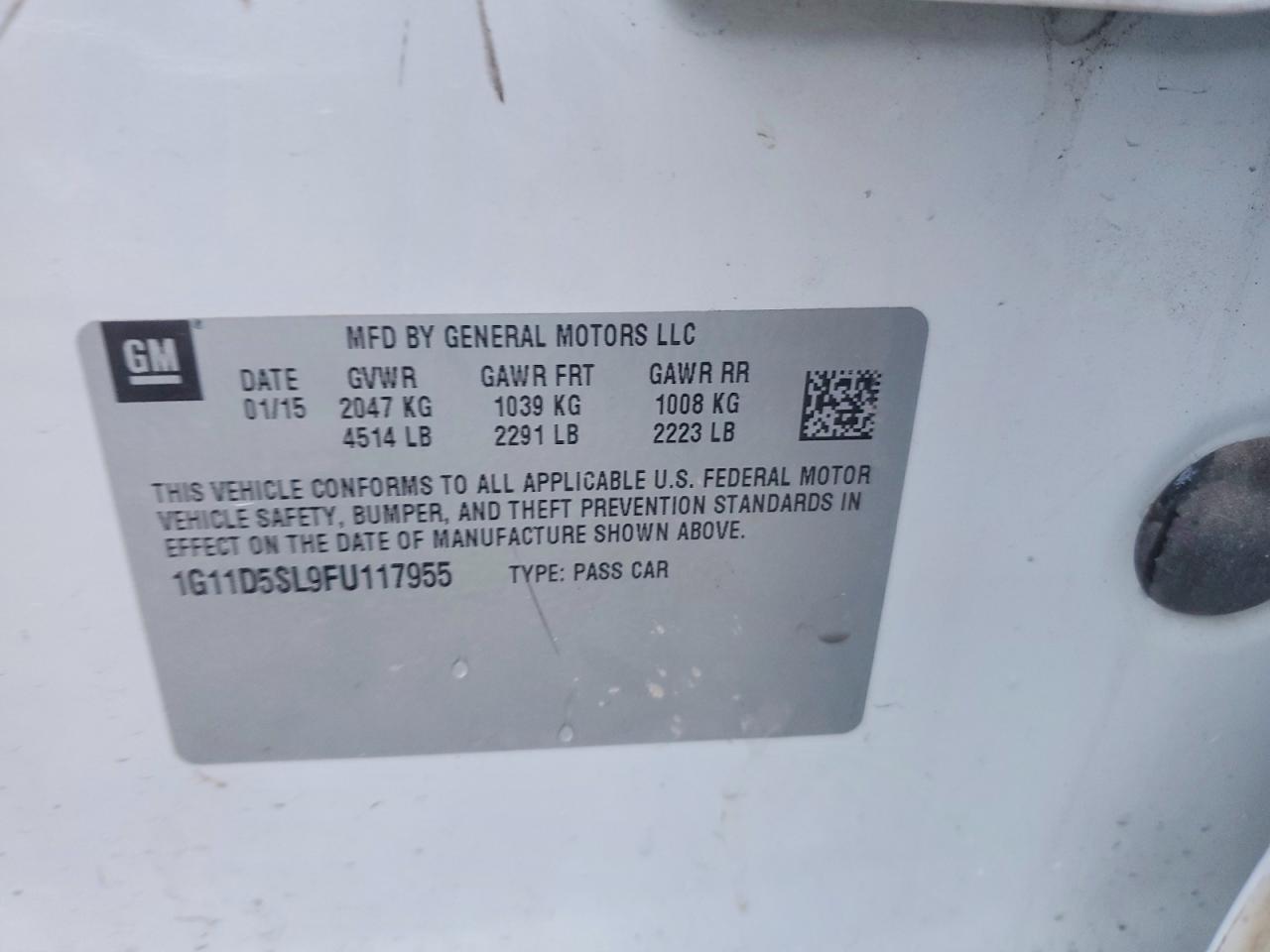 Chevrolet Malibu 2lt