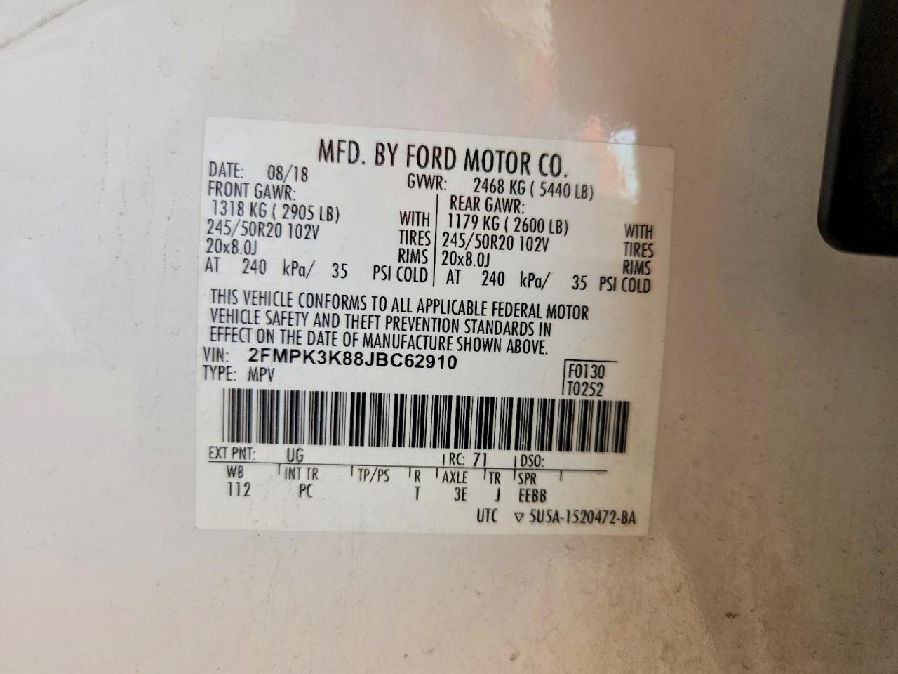 Ford Edge Titanium