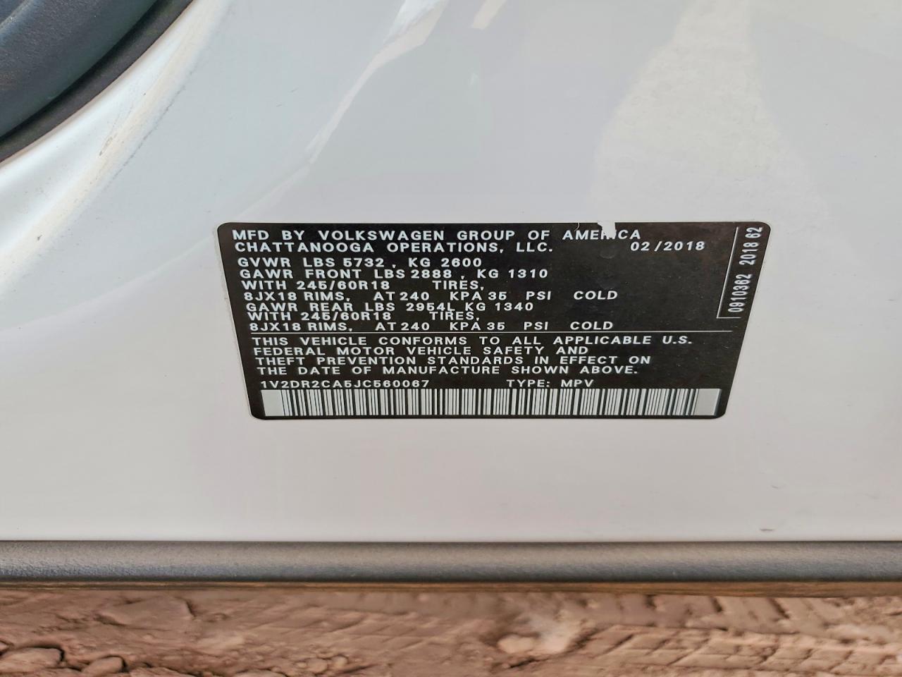 Volkswagen Atlas Se
