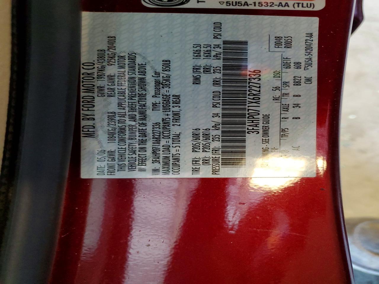 Ford Fusion Se