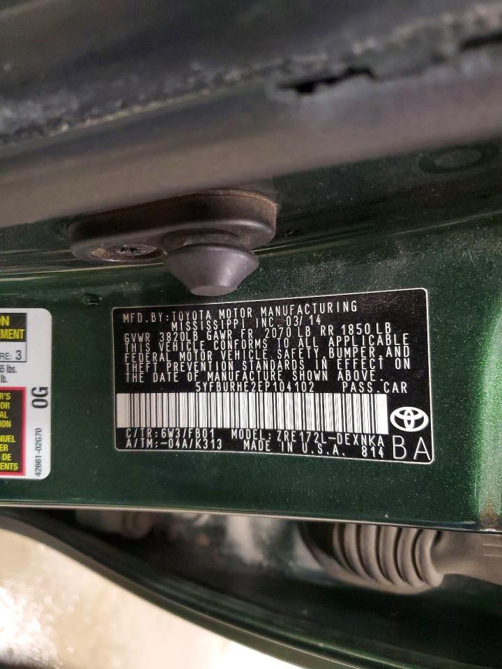 Toyota Corolla Le