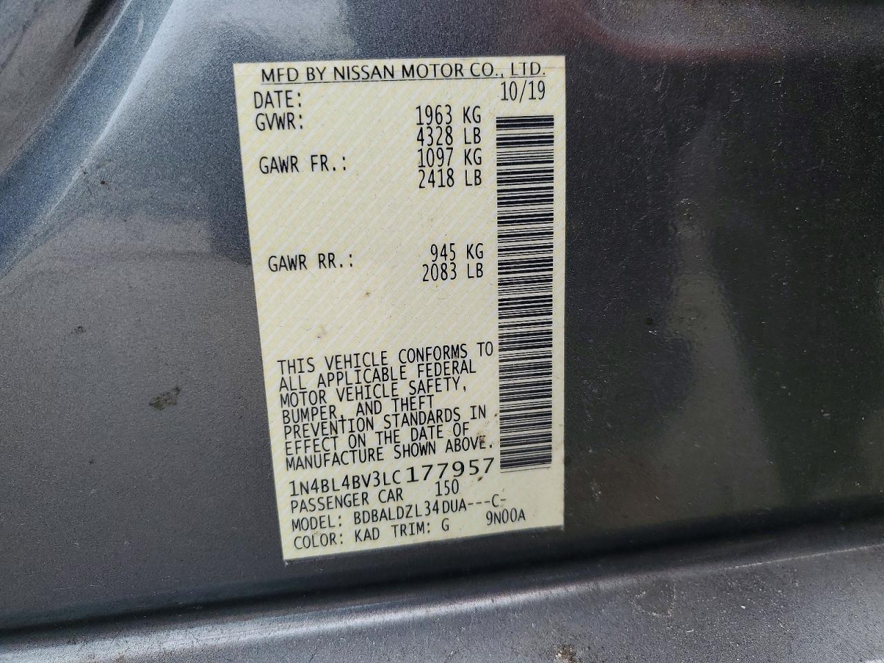 Nissan Altima 2.5 S