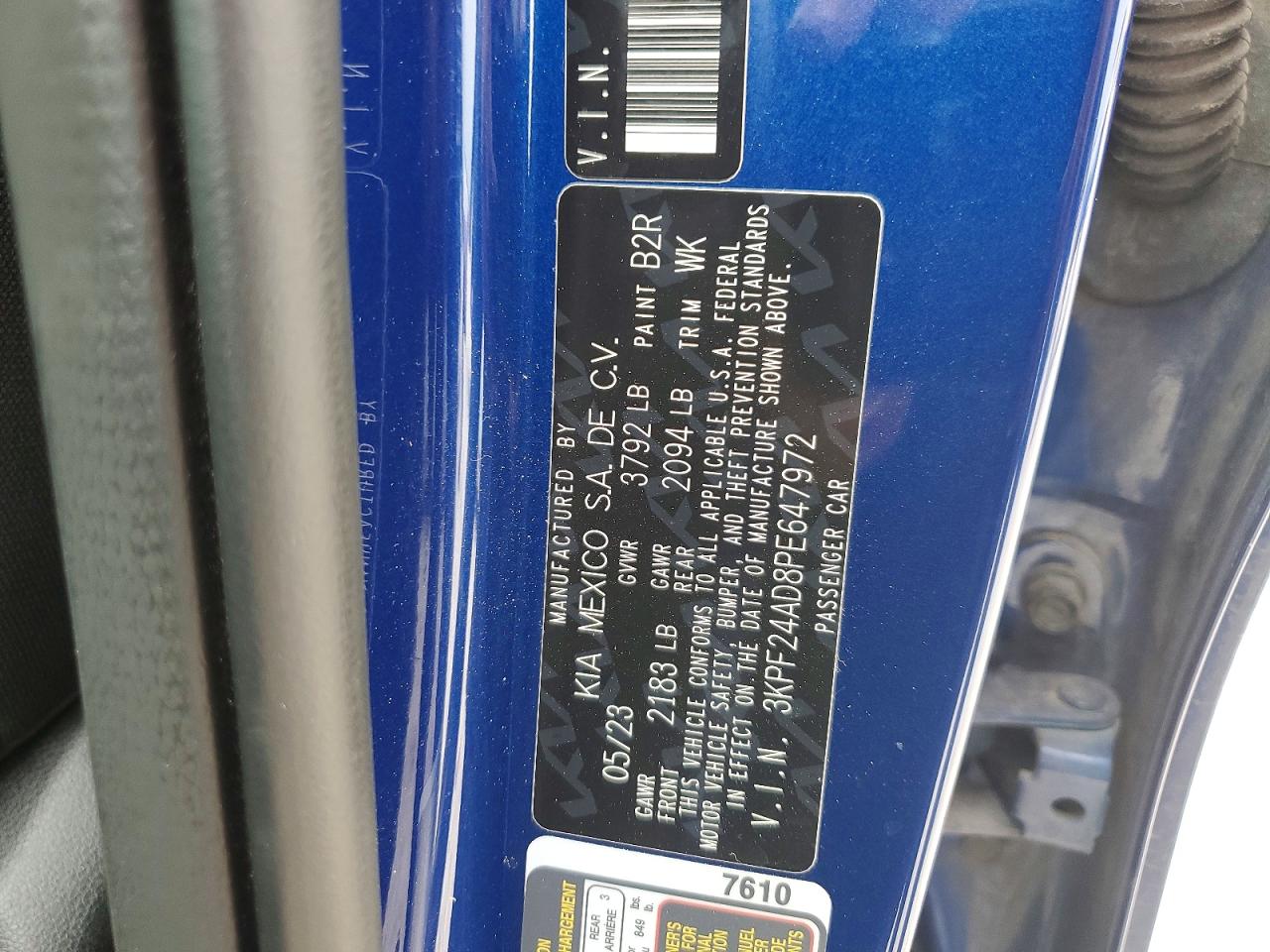 Kia Forte Lxs