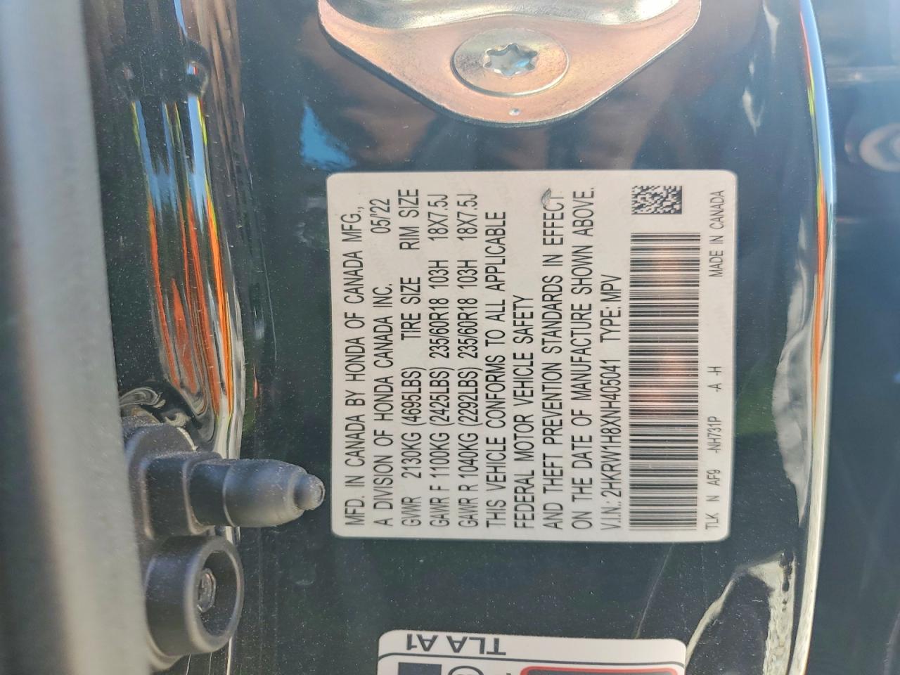 Honda Crv Exl