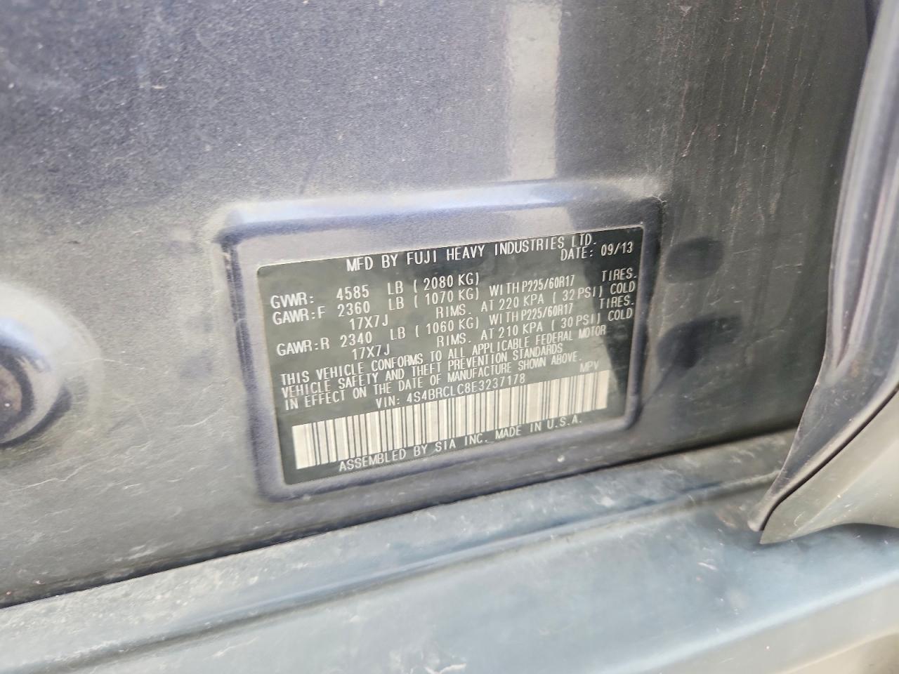 Subaru Outback 2.5i Limited