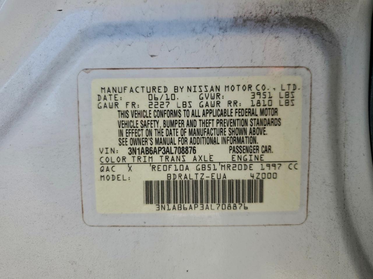 Nissan Sentra 2.0