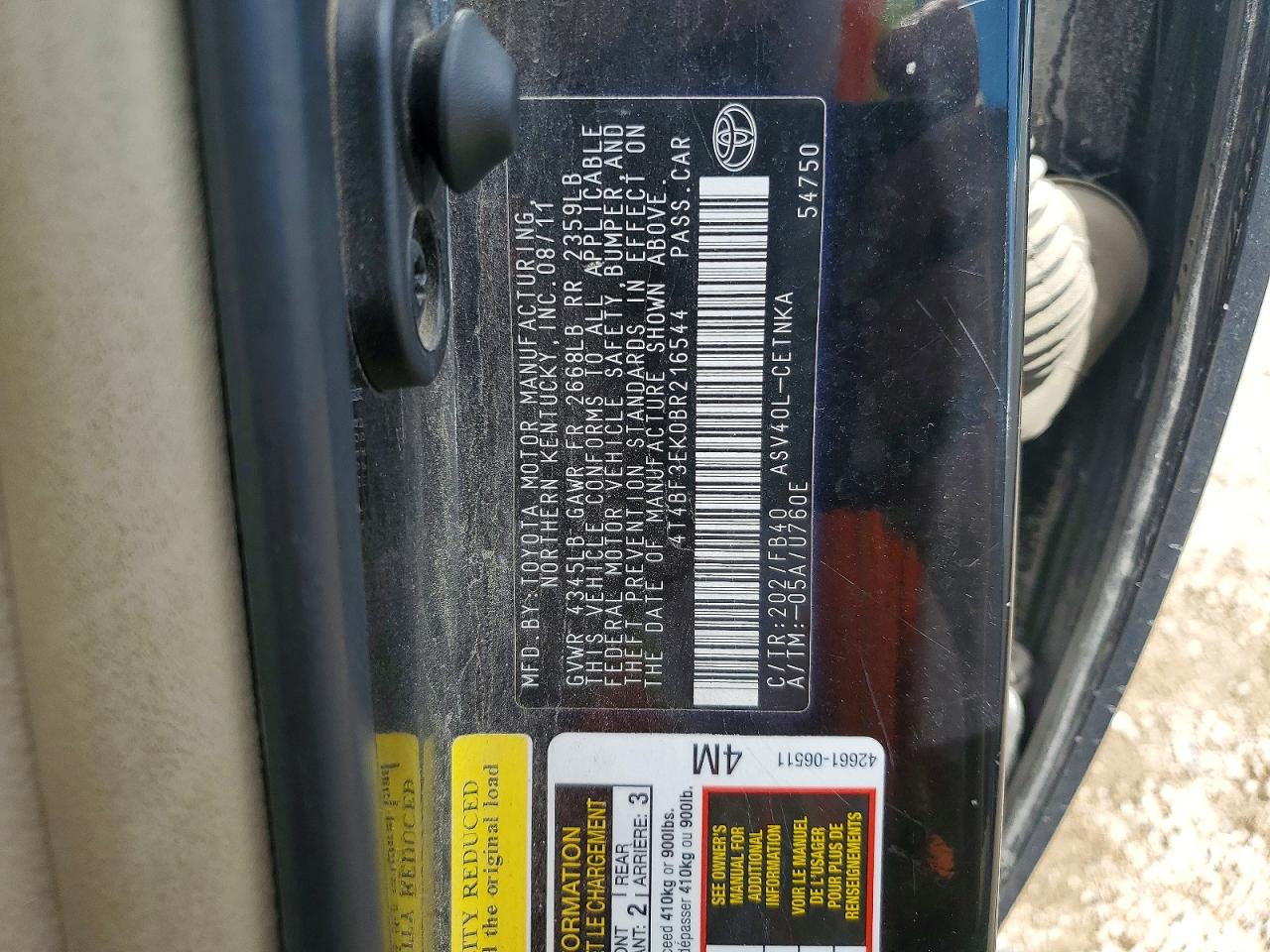 Toyota Camry Base