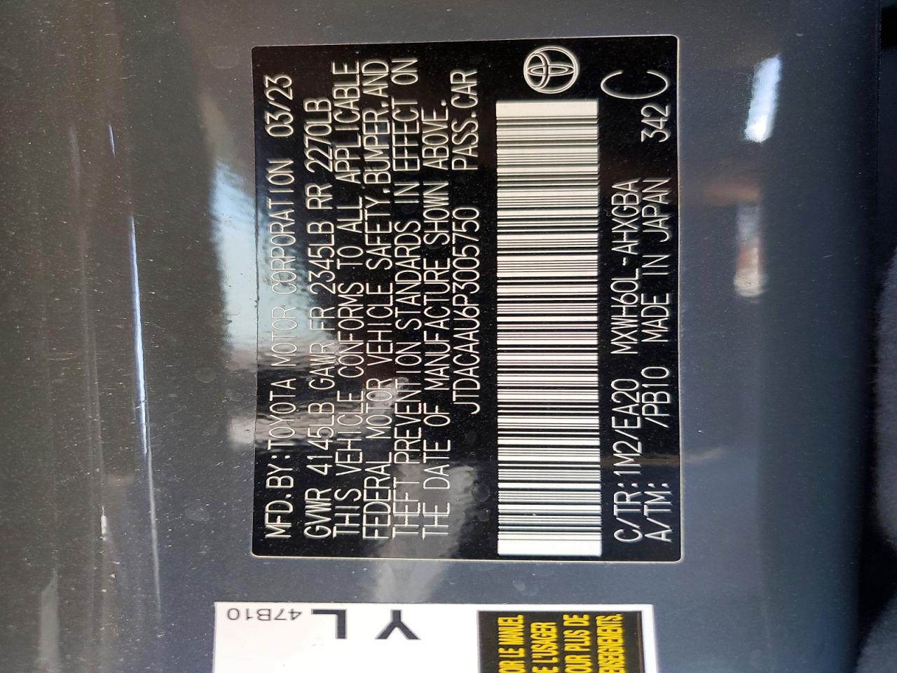 Toyota Prius Xle