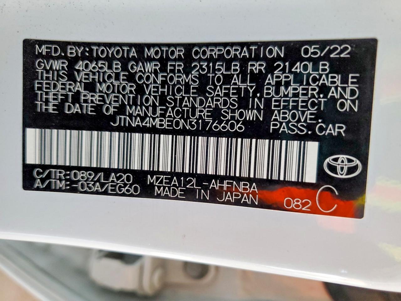 Toyota Corolla Xse