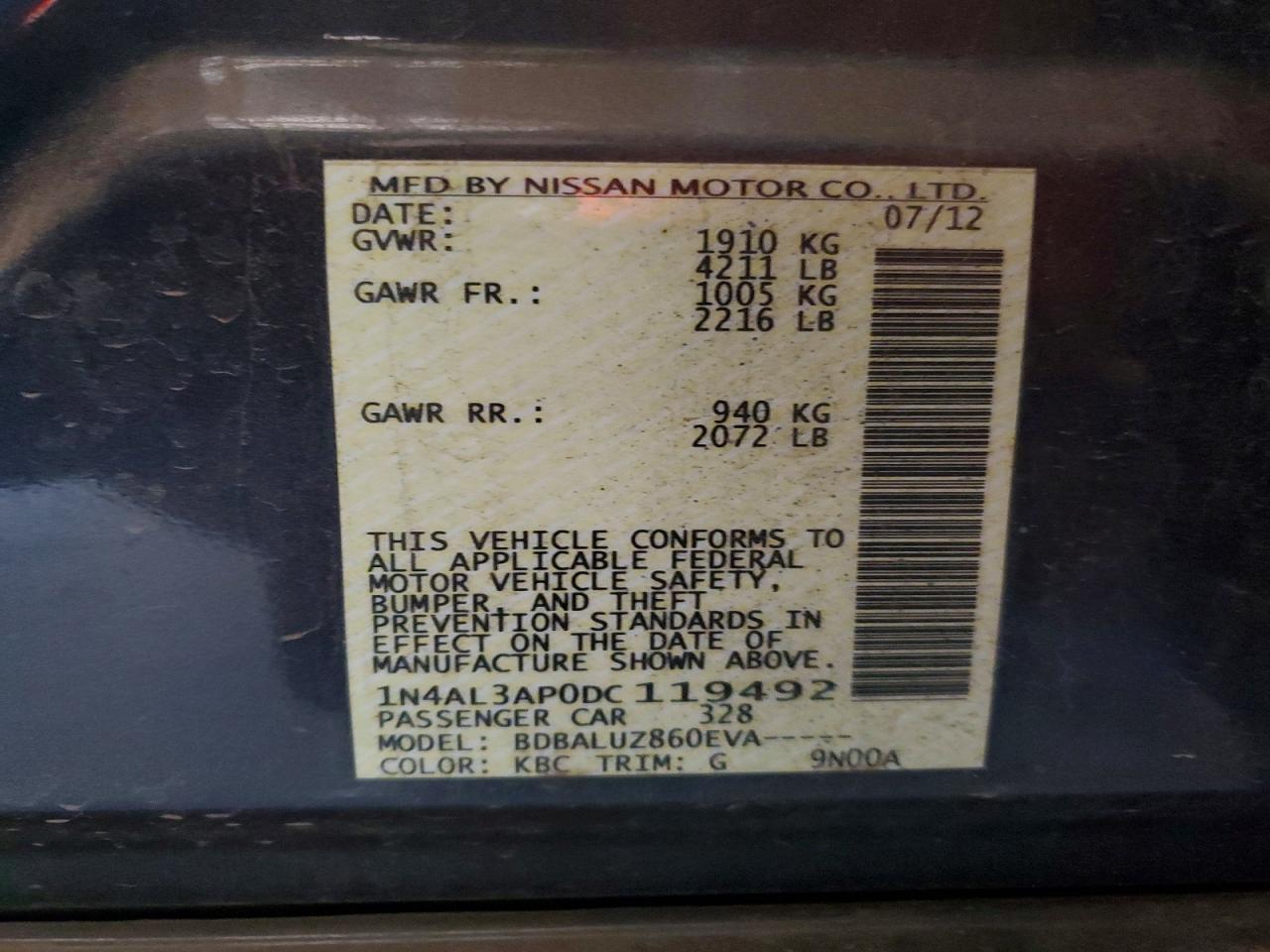 Nissan Altima 2.5