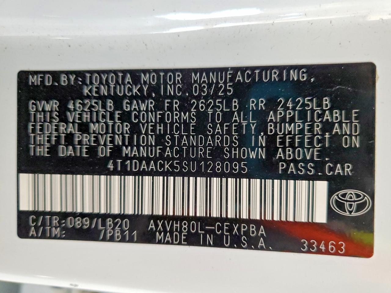 Toyota Camry Xse
