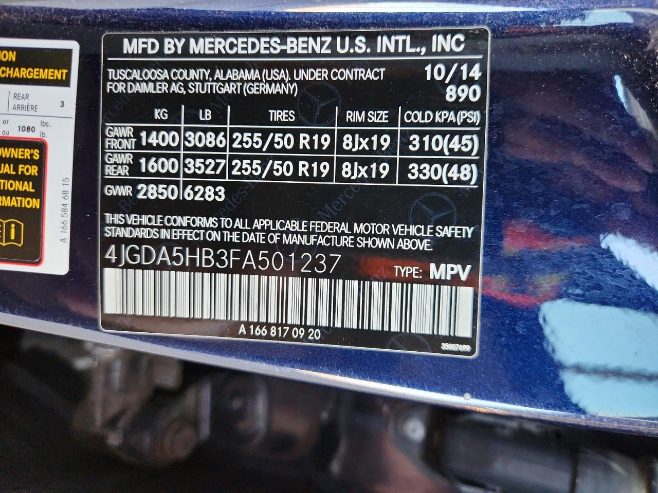 Mercedes-Benz M-Class 350 4matic