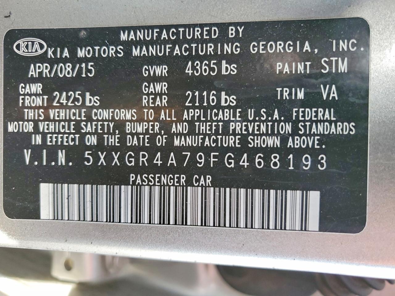 Kia Optima Sx