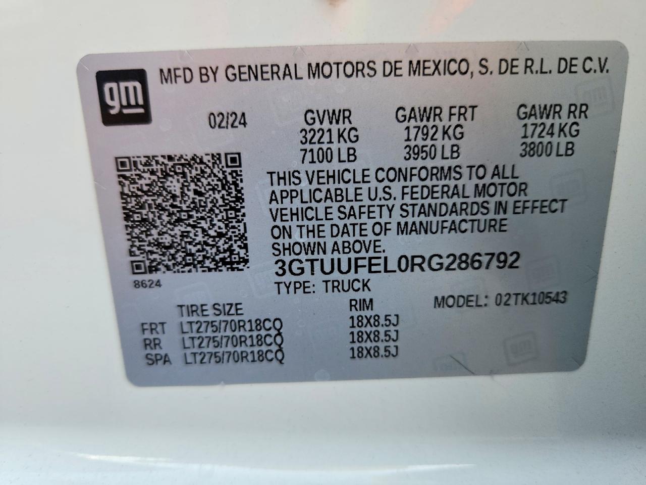 GMC Sierra K1500 At4x