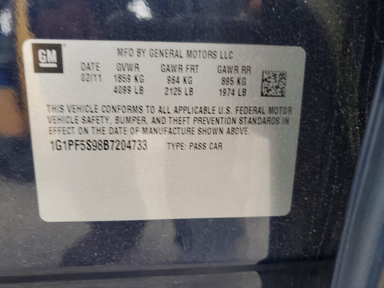 Chevrolet Cruze Lt