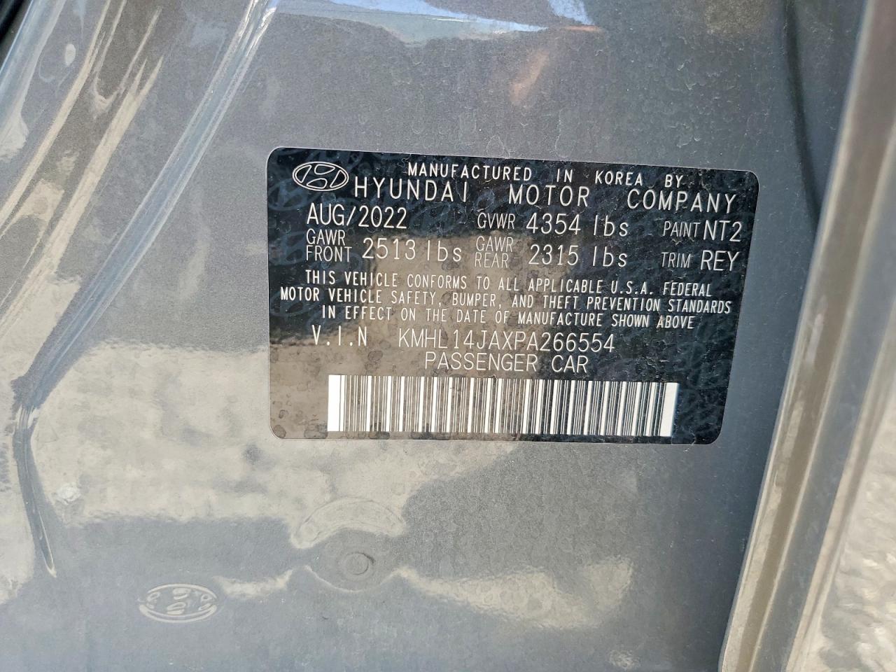 Hyundai SONATA Sel