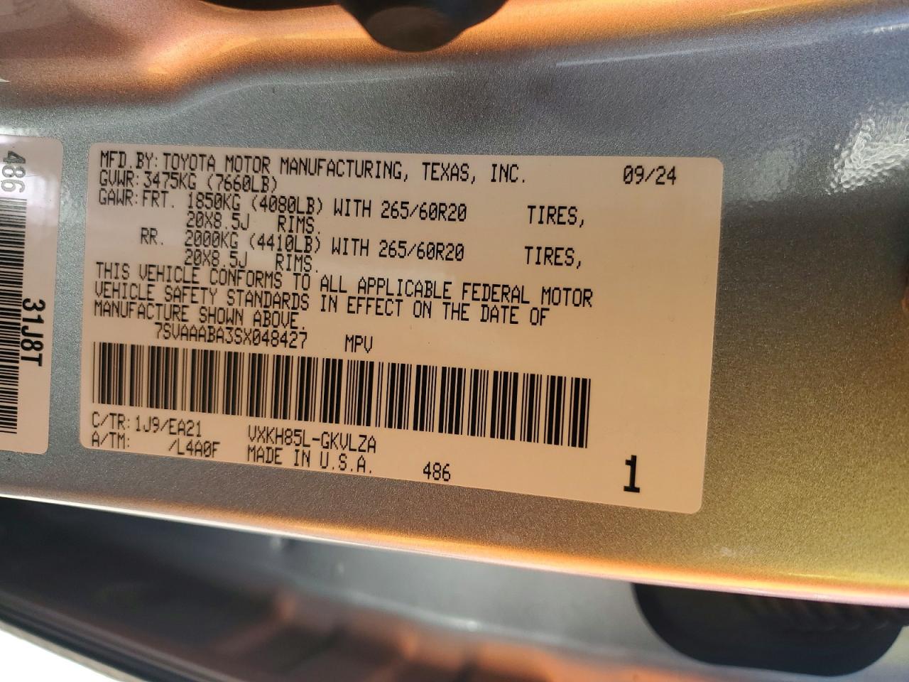 Toyota Sequoia Limited